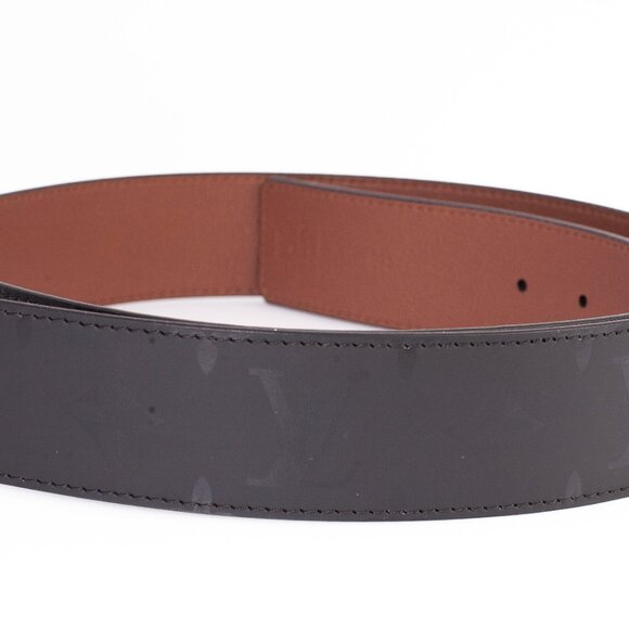 Authentic Louis Vuitton Brown LV 40mm Reversible Belt Size 110/44 - Picture 3 of 5